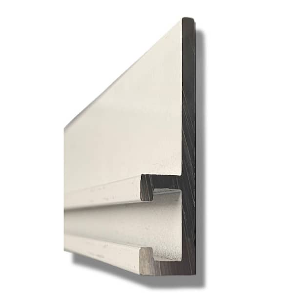 88 in. Aluminum F Track for Hurricane Shutters