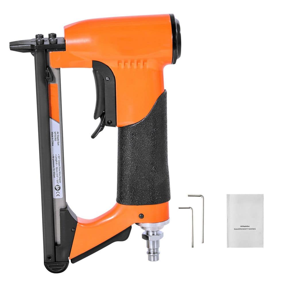 Pneumatic Staple Gun, 20 Gauge Upholstery Stapler, 50 Series 1/2 in. Crown Staples 1/4-5/8 in., Max 110PCS, Woodworking price history on PriceWatchPro