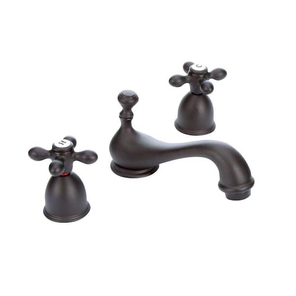 Elizabethan Classics Bradsford 4 in. Minispread 2-Handle Mid-Arc Bathroom Faucet in Oil Rubbed Bronze