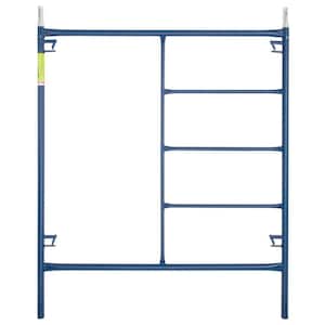 Saferstack 6 ft. H x 5 ft. W 1-Story Steel Mason Scaffold Frame Set with Coupling Pins and Spring Locks