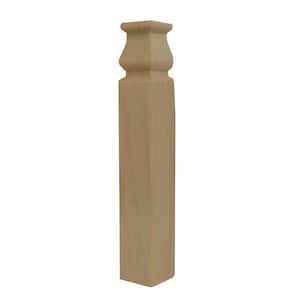 892OBC 1-1/8 in. x 1-1/8 in. x 6-3/4 in. Pine Outside Base Connector Moulding
