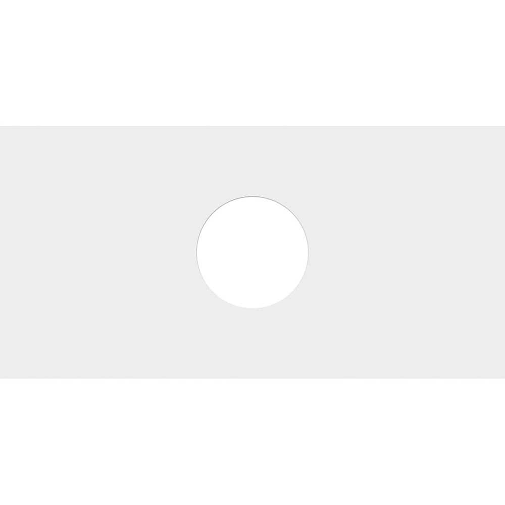 White Rectangular PVC Ceiling Medallion