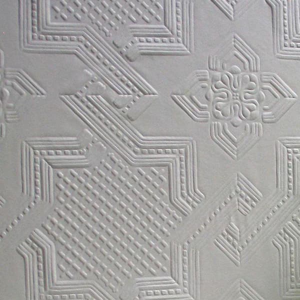 Anaglypta Seymour Paintable Supaglypta White & Off-White Wallpaper ...