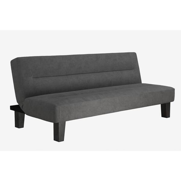 DHP Kylie Futon, Dark Gray DE68575 The Home Depot