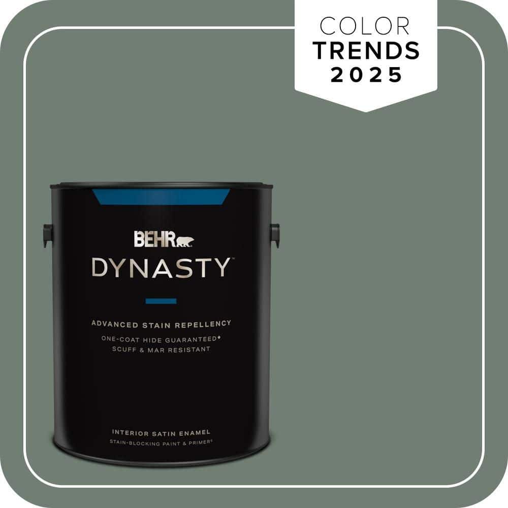 1 gal. #N420-5 Boreal One-Coat Hide Satin Enamel Stain-Blocking Interior Paint and Primer price history on PriceWatchPro