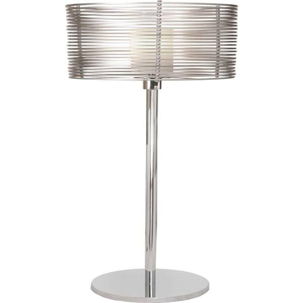 Filament Design Century 65 in. Chrome and Brilliant Silver Floor Lamp