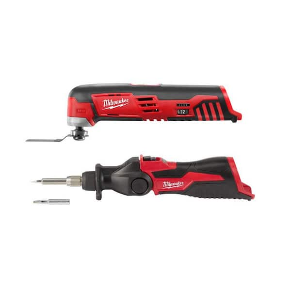 Milwaukee M12 12-Volt Lithium-Ion Cordless Oscillating Multi-Tool with ...