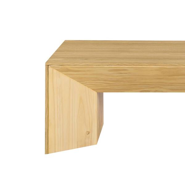 Acme Furniture Harold 53 in. Natural Oak Finish Rectangle Wood