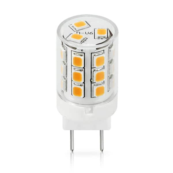 25-Watt Equivalent Warm White (3000K) Specialty LED T4 G8 Bi-Pin Base Dimmable Light Bulb (4-Pack)
