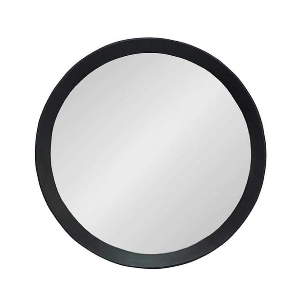 19.8 in. W x 19.7 in. H Wood Black Vanity Mirror price history on PriceWatchPro