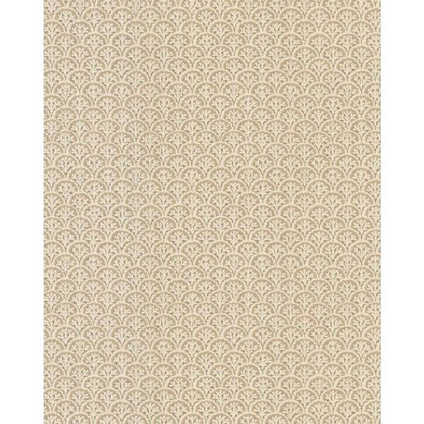 Brewster 8 in. W x 10 in. H Shell Wallpaper Sample-DISCONTINUED