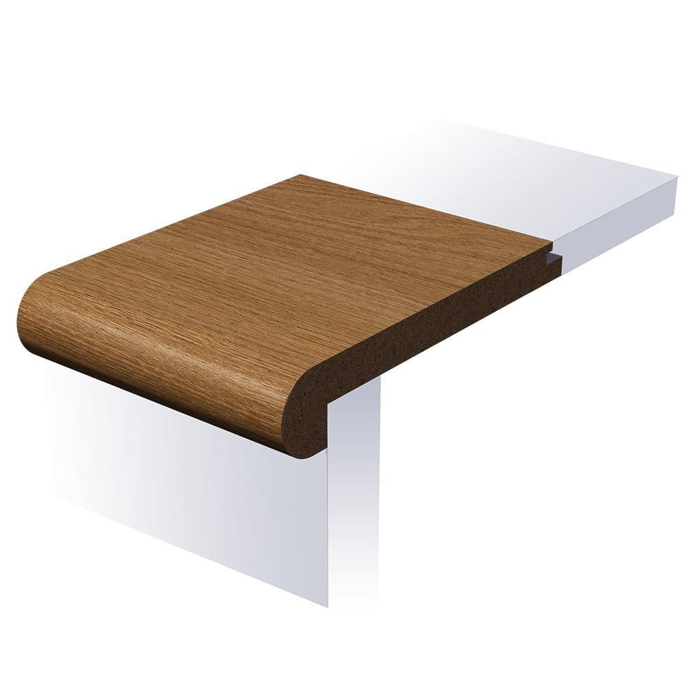 Elegent El Matador Flush Stair Nose 0.95 in. T x 4.47 in. W x 94 in. L Smooth Wood Look Laminate Moulding/Trim price history on PriceWatchPro