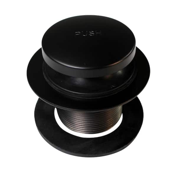 Westbrass Touch-Toe Fine Thread Bath Drain in Oil Rubbed Bronze