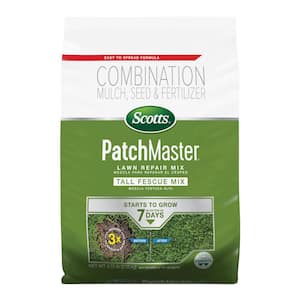 PatchMaster 4.75 lbs. Lawn Repair Mix Tall Fescue Mix, Combination Grass Seed, Fertilizer, and Mulch