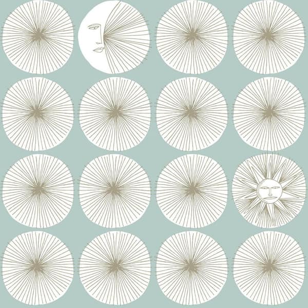 York Wallcoverings 34.17 sq. ft. Soho Starburst Peel and Stick Wallpaper