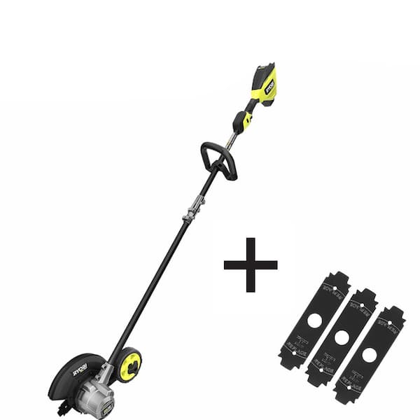 RYOBI 40V HP Brushless Stick Edger (Tool Only) with Extra 3