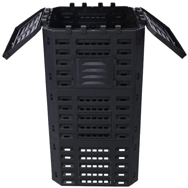 132 gal. Outdoor Large Lightweight Garden Composter Bin