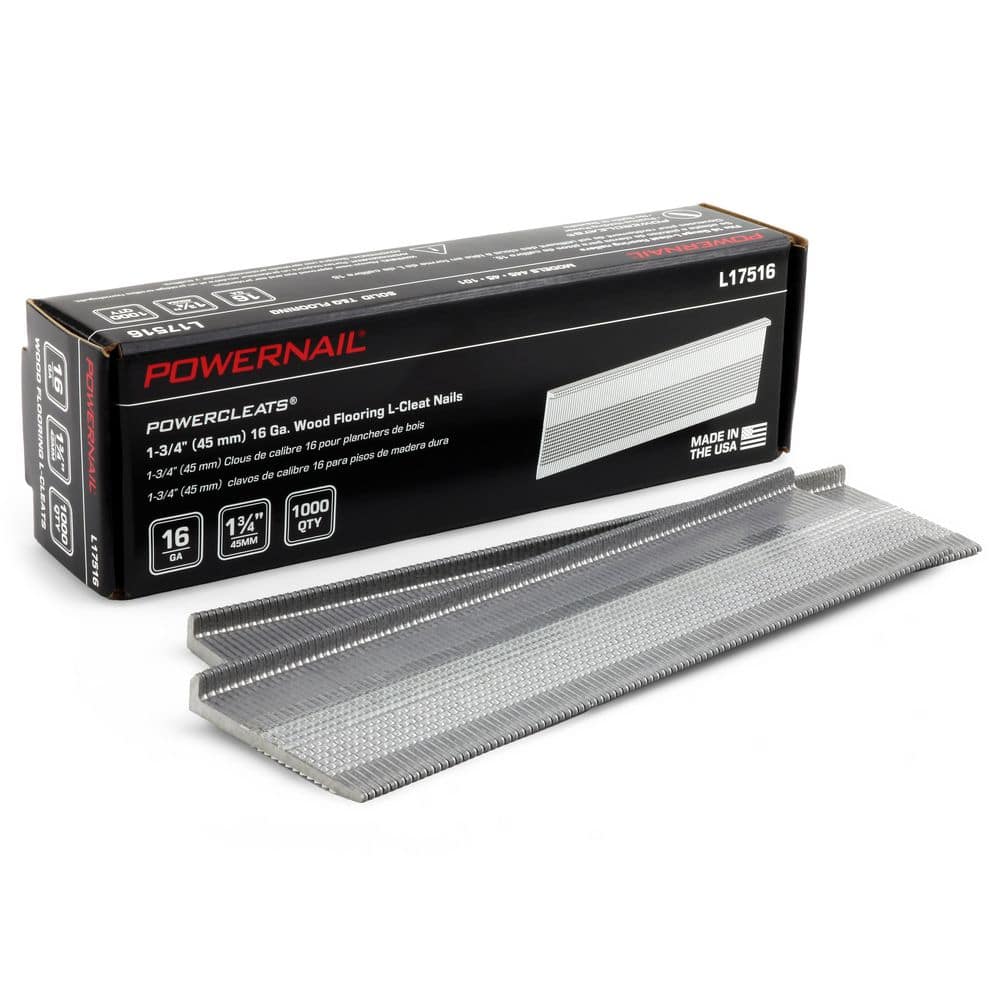 1-3/4 in. x 16-Gauge Powercleats Hardwood Flooring Nails (1000-Pack)