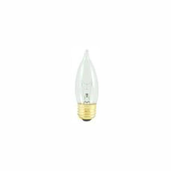 Bulbrite 40-Watt CA10 Clear Dimmable Warm White Light Incandescent Light Bulb (50-Pack)