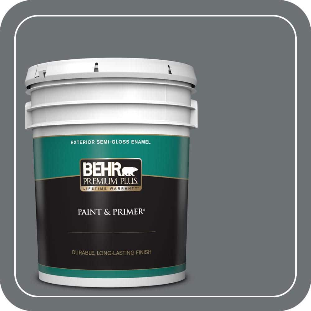 5 gal. #PPU18-03 Antique Tin Semi-Gloss Enamel Exterior Paint & Primer price history on PriceWatchPro