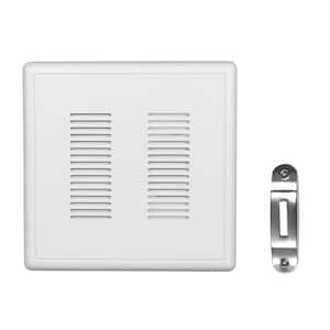 PrimeChime Plus 2 Video Compatible Wired Door Bell Chime Kit with Nickel Decorative Button