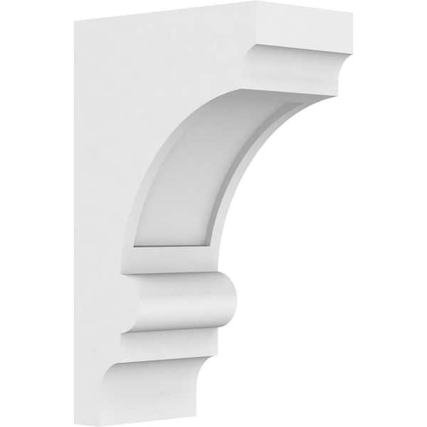 Ekena Millwork Standard 3 in. W x 10 in. H x 6 in. D Signature Urethane Polyurethane Corbel