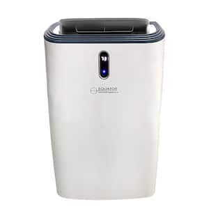 12,000 BTU Portable Air Conditioner Cools 450 Sq. Ft. with Dehumidifier, Air Purifier and Remote in White