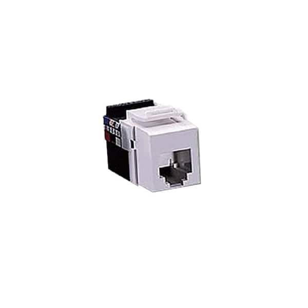 QuickPort Voice Grade 6C Connector, Ivory 40836-BI