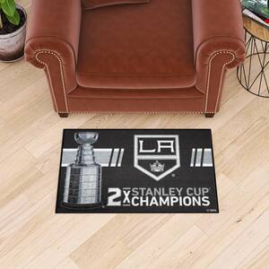  FANMATS 10646 Los Angeles Kings All-Star Rug - 34 in. x 42.5  in. Sports Fan Area Rug, Home Decor Rug and Tailgating Mat : Everything Else