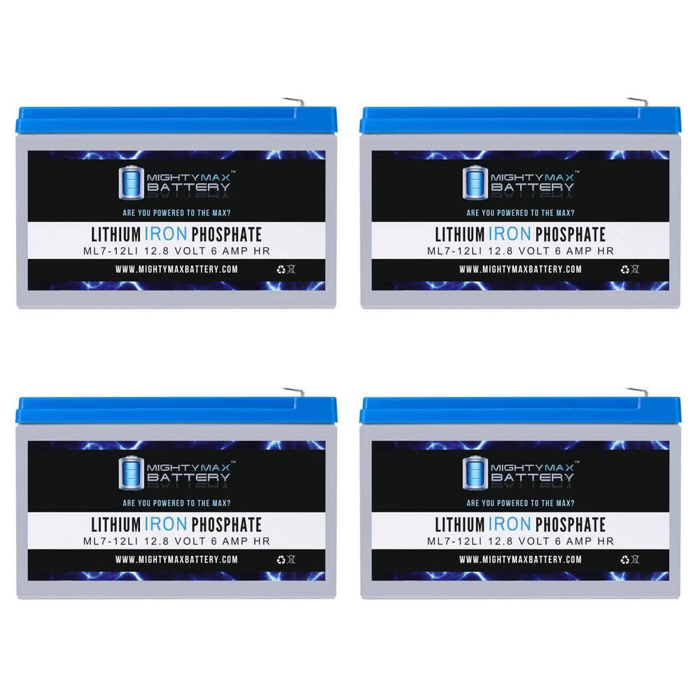 12-Volt 7AH Lithium Replacement Battery Compatible with CyberPower CPS1500AVR UPS-4 Pack price history on PriceWatchPro