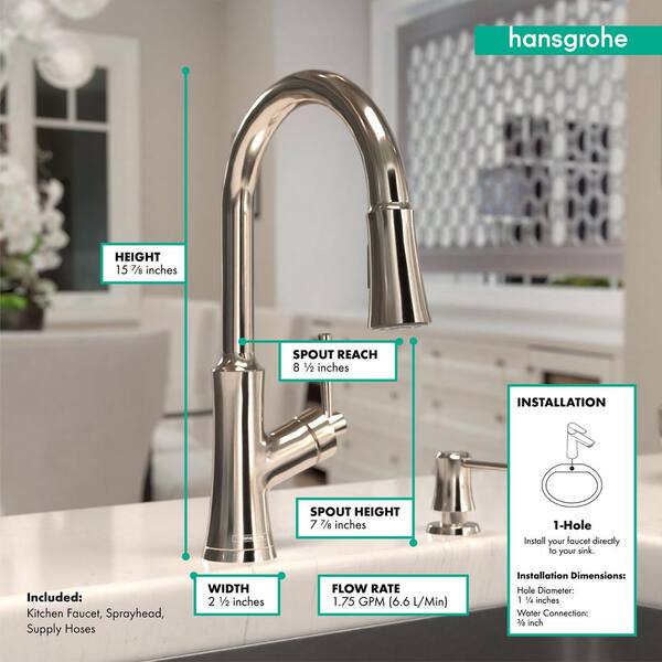 Hansgrohe sale Brand kitchen faucet. Polished nickel. Brand new in box. Never opened