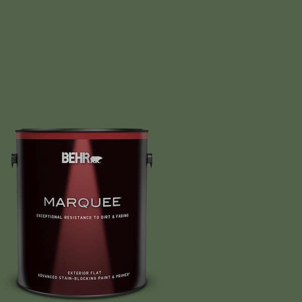 BEHR MARQUEE 1 gal. #PPF-44 Nature Surrounds Flat Exterior Paint & Primer