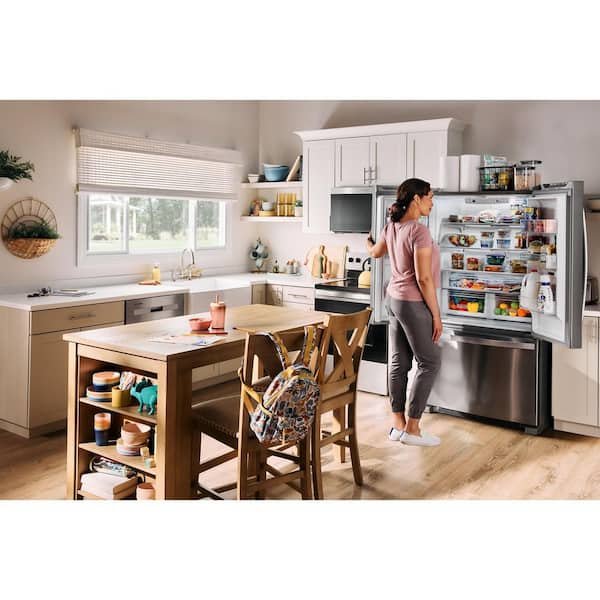 Reviews for Whirlpool 36 in. 25.2 cu. ft. Standard Depth French Reviews for Whirlpool 36 in. 25.2 cu. ft. Standard Depth French