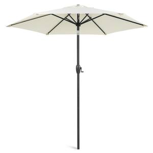 7.5 ft. Market Tilt Patio Umbrella in Cream White