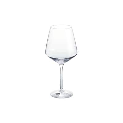 Genoa 26.5 fl. oz. Lead-Free Crystal Red Wine Glasses (Set of 8)
