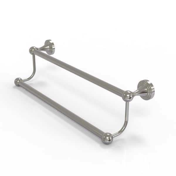 Allied Brass Sag Harbor Collection 18 in. Double Towel Bar in Matte White