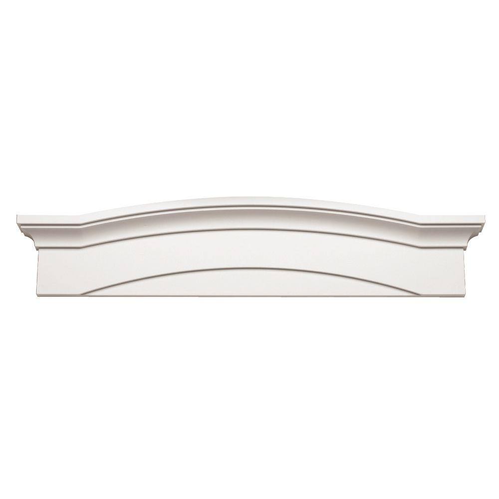 37-1/4 in. x 10-3/8 in. x 3-1/4 in. Polyurethane Window and Door Eyebrow Crosshead price history on PriceWatchPro