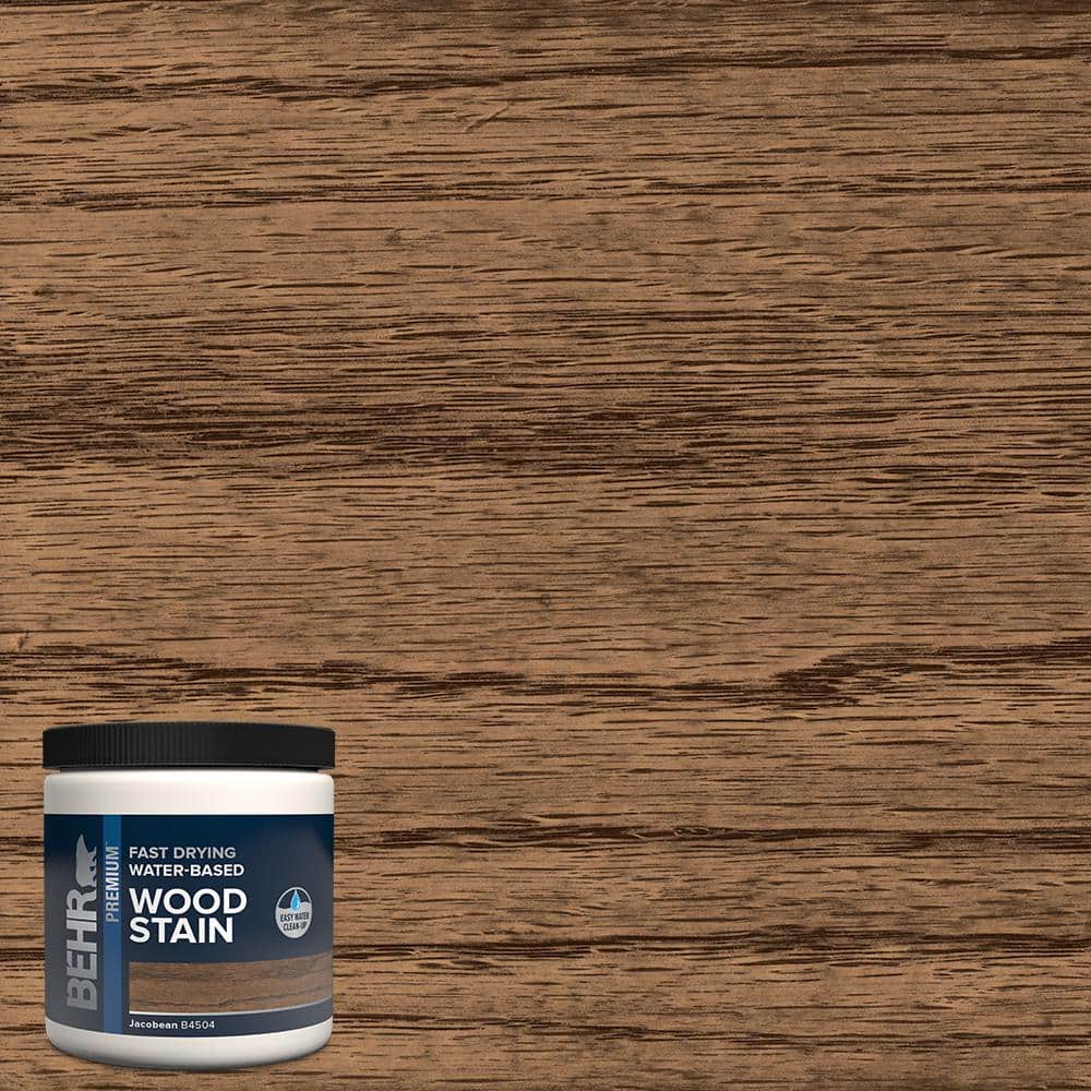 8 oz. #TIS-504 Jacobean Transparent Water-Based Fast Drying Interior Wood S