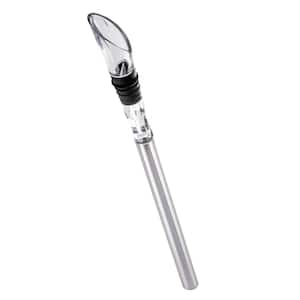 Premium 2 in 1 Stainless Steel Stylish and Sleek Wine Chill Rod with Pourer for Parties