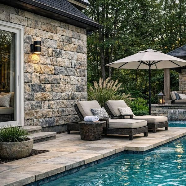Evolve Stone National True River Clay Non-Rated Flat Faux Stone