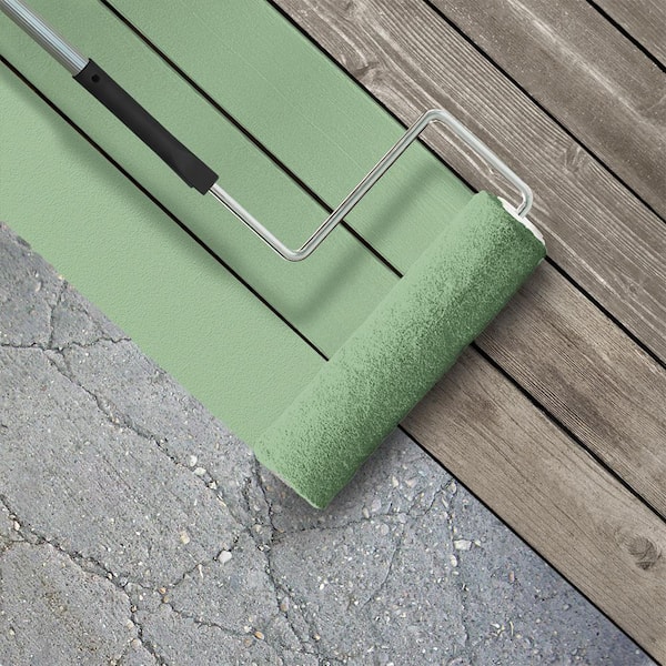 1 gal. #BIC-25 Spring Sprig Low-Lustre Enamel Interior/Exterior Porch and Patio Floor Paint