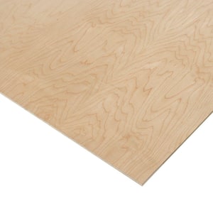 1/4 in. x 2 ft. x 2 ft. PureBond Prefinished Maple Project Panel (Free Custom Cut Available)