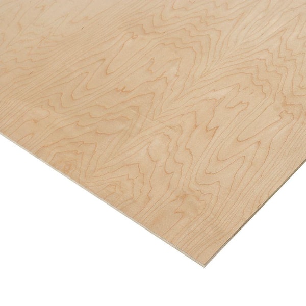 Columbia Forest Products 1/4 in. x 2 ft. x 2 ft. PureBond Prefinished Maple Project Panel (Free Custom Cut Available)