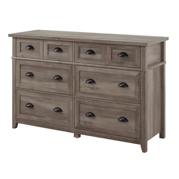 ti amo dresser farmhouse grey Kaycee Farmhouse Dresser 7 Drawers main image 1