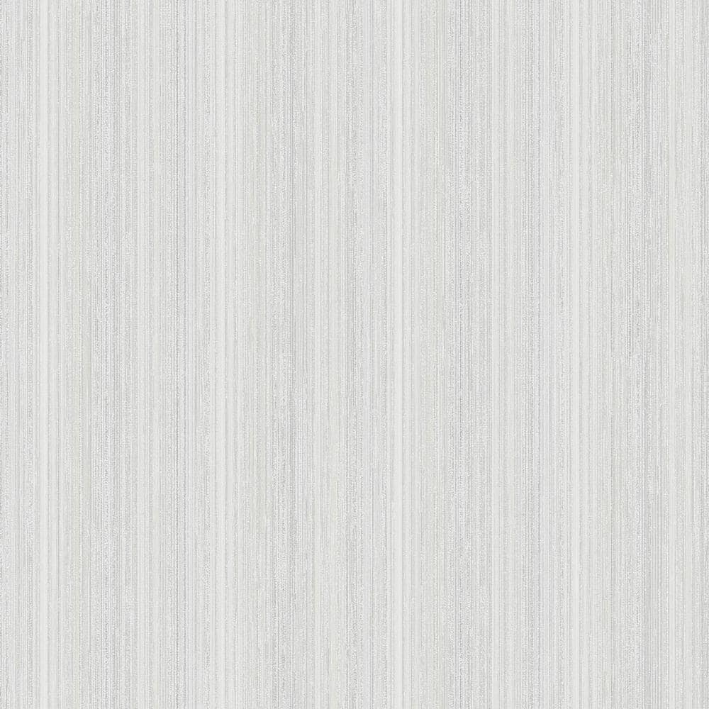 Nordic Elements Silver Textured Thin Stripe Metallic Finish Non-Pasted Non-