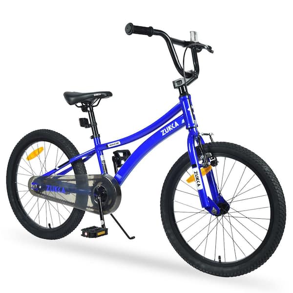 Unbranded 20 in. Blue Boys' Bike for Age 7 to 10 with Single Speed