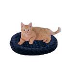 K&H Thermo-Kitty Fashion Splash Heated Pet Bed - Large Mocha 16x22 Inch For Cats