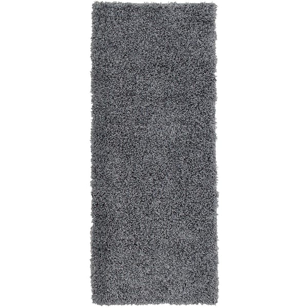 TrafficMaster Night/Shade Shag 2 ft. x 5 ft. Runner Rug