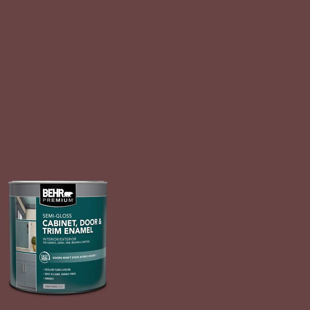1 qt. #MQ1-14 Twinberry Semi-Gloss Enamel Interior/Exterior Cabinet, Door &