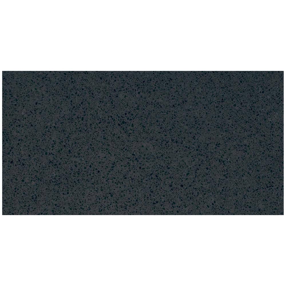 Spanish Pureform Terrazzo 12 in. x 24 in. x 9mm Porcelain Floor and Wall Tile Pallet - Black (25 PCS, 53.8 sq. ft.) price history on PriceWatchPro
